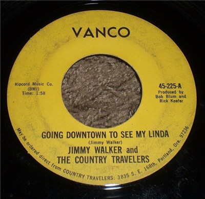 Jimmy Walker And The Country Travelers - Going Downtown To See My Linda / Come Back To Me download mp3 flac