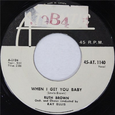 Ruth Brown - When I Get You Baby / One More Time download mp3 flac