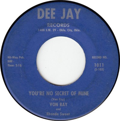 Von Ray and Rhonda Sweet - You're No Secret Of Mine / Same Old Music download mp3 flac