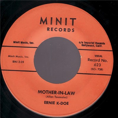 Ernie K-Doe - Mother-In-Law / Wanted, $10,000.00 Reward download mp3 flac