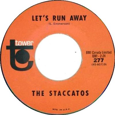 The Staccatos - Let's Run Away / Face To Face (With Love) download mp3 flac