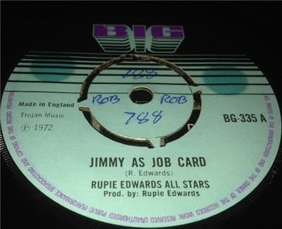 Rupie Edwards All Stars - Jimmy As Job Card / Riot download mp3 flac