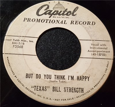 "Texas" Bill Strength - North Wind / But Do You Think I'm Happy download mp3 flac