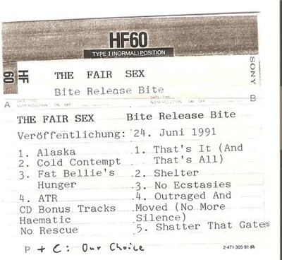 The Fair Sex - Bite Release Bite download mp3 flac