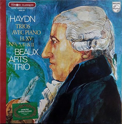 Joseph Haydn, Beaux Arts Trio - Trios Avec Piano H. XV Nos. 5, 10 & 11 download mp3 flac