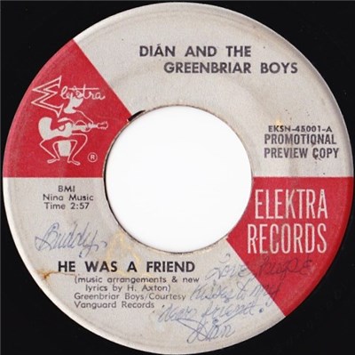 Dián And The Greenbriar Boys - He Was A Friend download mp3 flac