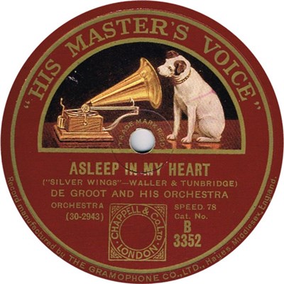 De Groot And His Orchestra - Asleep In My Heart / Tryin' download mp3 flac