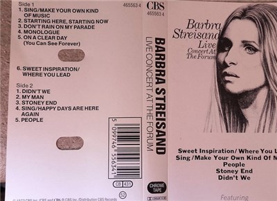Barbra Streisand - Live Concert At The Forum download mp3 flac