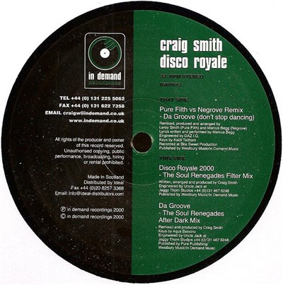 Craig Smith - Disco Royale download mp3 flac