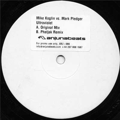 Mike Koglin Vs. Mark Pledger - Ultraviolet download mp3 flac