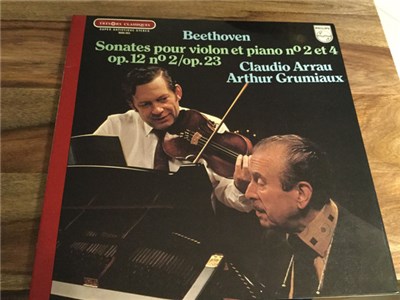 Beethoven - Claudio Arrau, Arthur Grumiaux - Sonatas For Piano And Violin, Op. 12 No. 2 / Op. 23 download mp3 flac