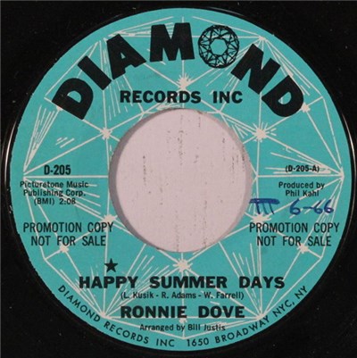 Ronnie Dove - Happy Summer Days download mp3 flac