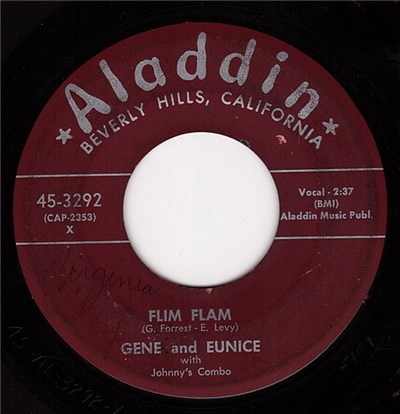 Gene And Eunice With Johnny's Combo - Flim Flam / Can We Forget It download mp3 flac