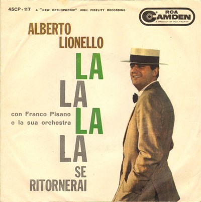 Alberto Lionello - La La La La download mp3 flac