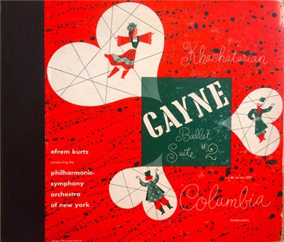 Khatchaturian : Philharmonic-Symphony Orchestra Of New York Conducted By Efrem Kurtz - Gayne Ballet Suite #2 download mp3 flac
