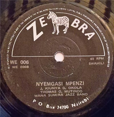Wana Sumira Jazz Band - Akili Ni Mali / Nyemgasi Mpenzi download mp3 flac