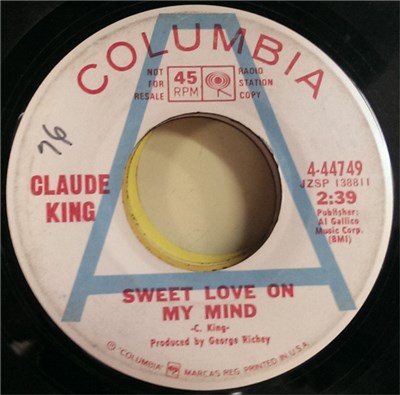 Claude King - Sweet Love On My Mind download mp3 flac