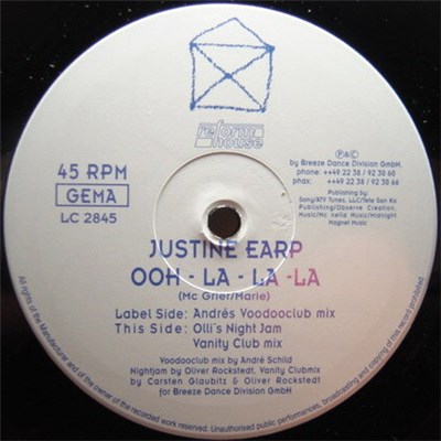 Justine Earp - Ooh - La - La - La download mp3 flac