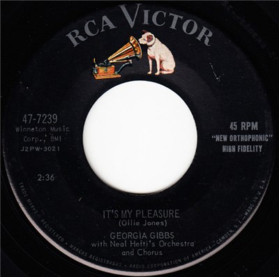 Georgia Gibbs - Hello Happiness, Goodbye Blues / It's My Pleasure download mp3 flac