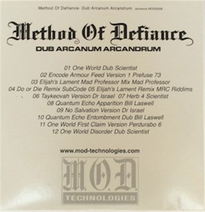 Method Of Defiance - Dub Arcanum Arcandrum download mp3 flac