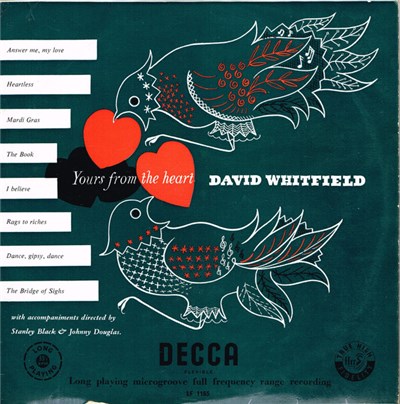David Whitfield - Yours From The Heart download mp3 flac