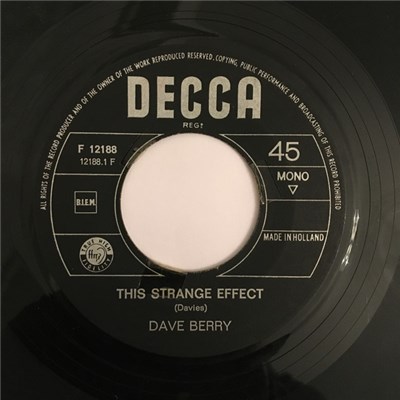 Dave Berry - This Strange Effect / Now download mp3 flac