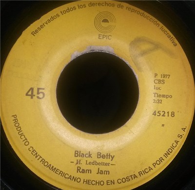Ram Jam - Black Betty / I Should Have Known download mp3 flac