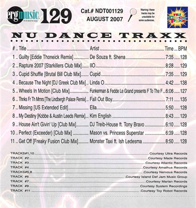 Various - Nu Dance Traxx Volume 129 download mp3 flac