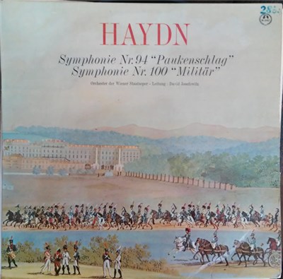 Orchester Der Wiener Staatsoper, David Josefowitz - Symphonie Nr. 94 "Paukenschlag" / Symphonie Nr. 100 "Militär" download mp3 flac