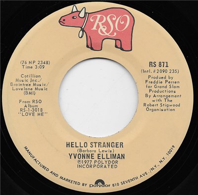 Yvonne Elliman - Hello Stranger download mp3 flac