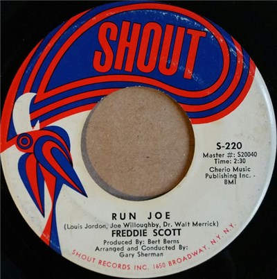Freddie Scott - Run Joe / He Ain't Give You None download mp3 flac