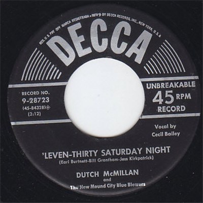 Dutch McMillan And The New Mound City Blue Blowers - 'Leven-Thirty Saturday Night / April In Portugal download mp3 flac