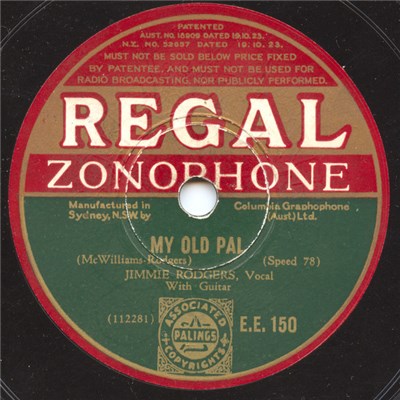 Jimmie Rodgers - My Old Pal / Daddy And Home download mp3 flac