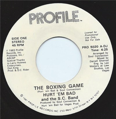 Hurt Em Bad And The S.C. Band - The Boxing Game download mp3 flac
