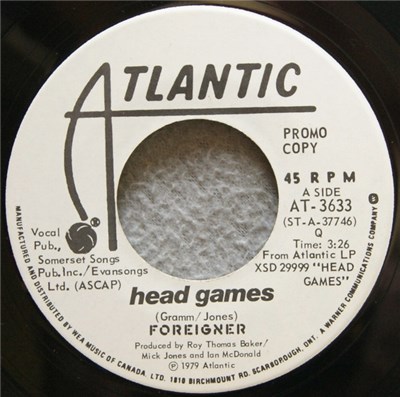 Foreigner - Head Games / Do What You Like download mp3 flac