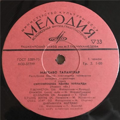 Султонпошша Удаева / Улмас Саиджонов - Марҳабо Талантлар download mp3 flac