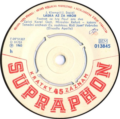 Karel Gott / Yvonne Přenosilová - Láska Až Za Hrob / Zejtra Už Ti Sbohem Dám download mp3 flac