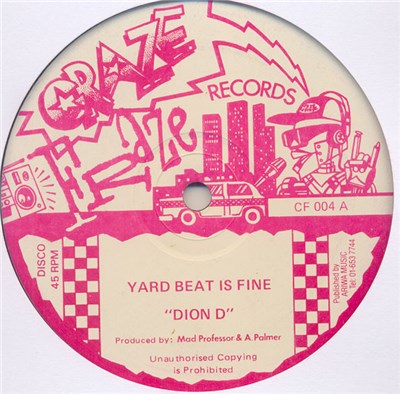 Dion D - Yard Beat Is Fine download mp3 flac