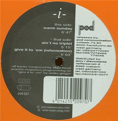 i - Warm Sunday download mp3 flac