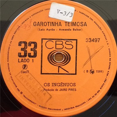 Os Ingênuos - Garotinha Teimosa download mp3 flac