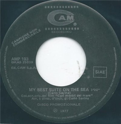 Carlo Savina - My Best Suite On The Sea (Colonna Sonora Originale Dal Film "Cari Mostri Del Mare") download mp3 flac