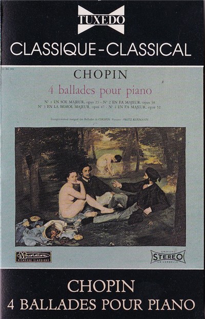 Chopin - 4 Ballades Pour Piano download mp3 flac