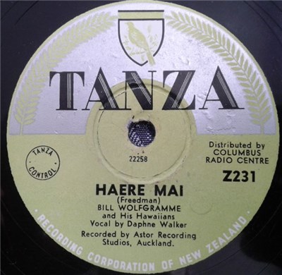Bill Wolfgramme And His Hawaiians - Haere Mai / Haere Ra My Love download mp3 flac