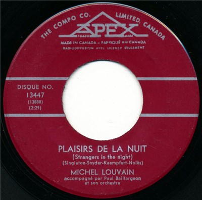 Michel Louvain - Plaisirs De La Nuit download mp3 flac