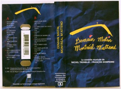 Elyse Marquis, Michel Tremblay, François Dompierre - Demain Matin, Montréal M'attend (Original Cast) download mp3 flac