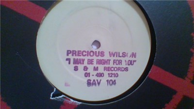 Precious Wilson - I May Be Right 4U download mp3 flac