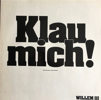 Willem - Willem III (Klau Mich! Wirst Schon Seh'n, Was Du Davon Hast) download mp3 flac