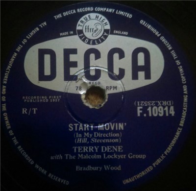 Terry Dene With The Malcolm Lockyer Group - Start Movin' / Green Corn download mp3 flac