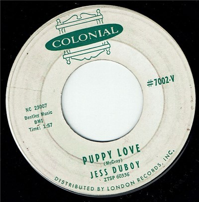 Jess Duboy - Puppy Love / Echos download mp3 flac