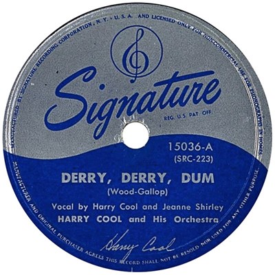 Harry Cool And His Orchestra - Derry, Derry, Dum / It Had To Be You download mp3 flac